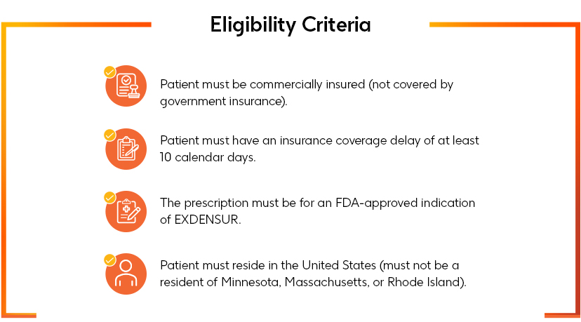 EXDENSUR Bridge Program eligibility criteria