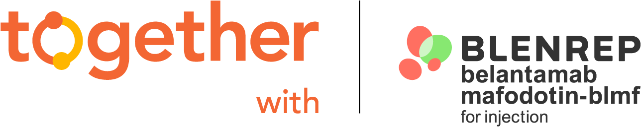 Together with BLENREP logo