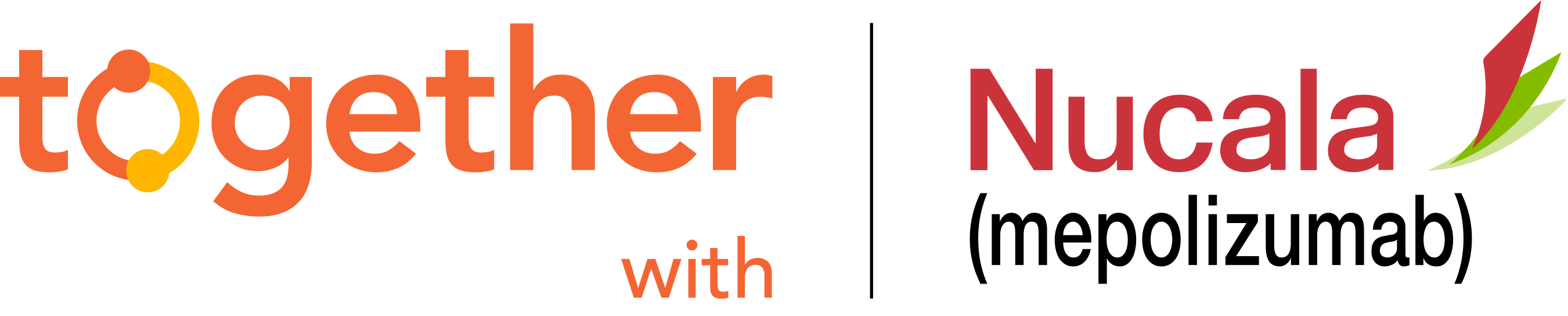 Together with NUCALA logo